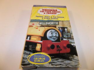 Vintage Vhs 1991 Thomas The Tank Engine And Friends Percy And The Dragon & Other
