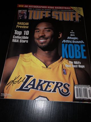 Early Kobe Bryant - Lakers Tuff Stuff,  March 2000 - No Label