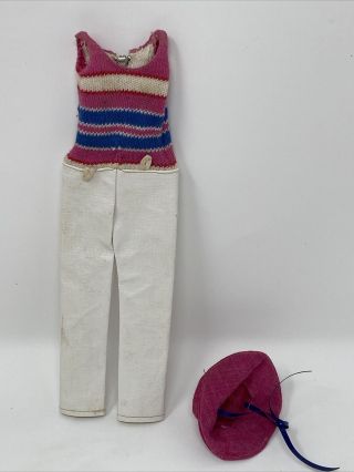 Vintage Francie Barbie Doll Clothes Fashion Outfit 1728 Twiggy Gear