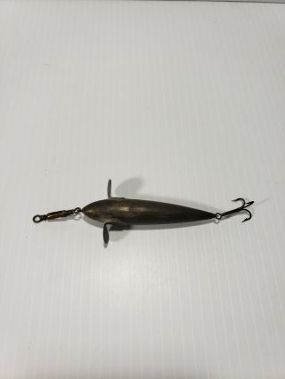 Early Folk Trench Art Metal Lure Brass And Copper - 1800 