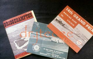 1961 Watkins Glen Grand Prix Race Program - 35mm Racing Slide