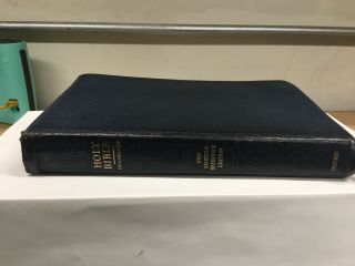 Vintage 1967 Holy Bible Oxford Scofield Reference Edition Kjv Leather Lined