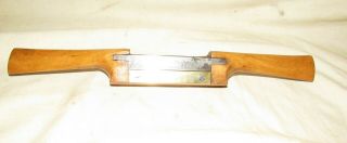 Mathieson Wooden Spokeshave Old Woodworking Tool Spoke Shave Vintage Tool