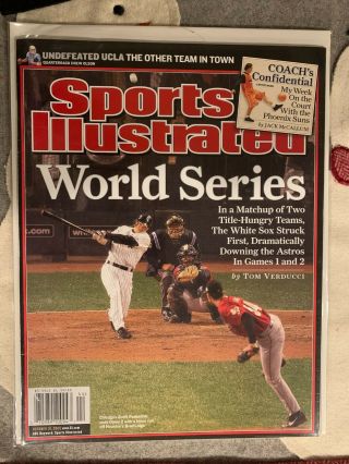 Sports Illustrated Oct 31 2005 Scott Podsednik White Sox World Series No Label