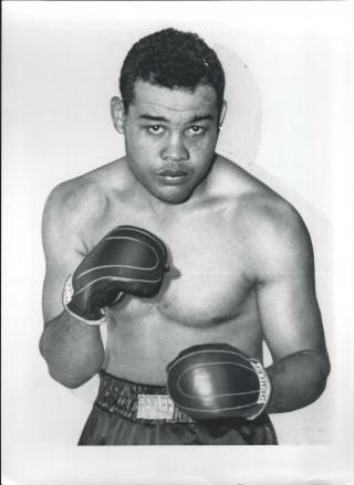 1964 Joe Louis Heavyweight Boxing Champion 7x9.  5 Press Wire Photo