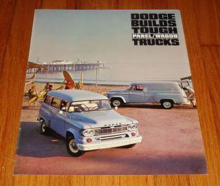 1966 Dodge Panel & Wagon Truck Sales Brochure