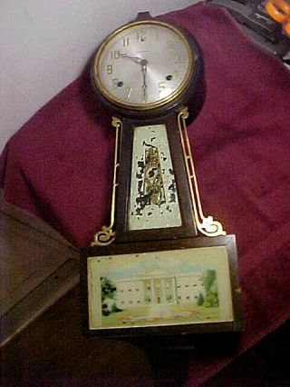 Antique Sessions Banjo Wall Clock