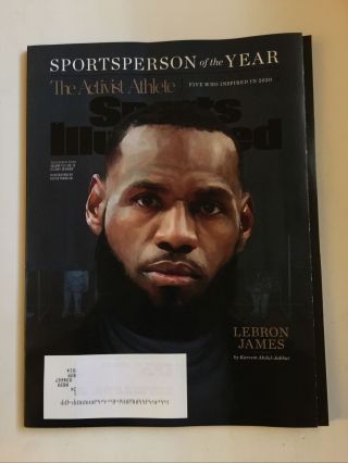 December 2020 Lebron James Los Angeles Lakers Soy Regional Sports Illustrated