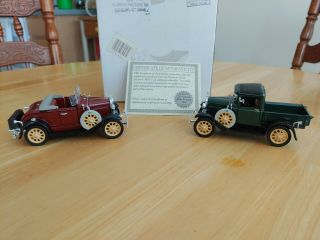 National Motor Museum 1931 Ford Model A Car & 1925 Ford Model T Truck 1:3
