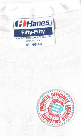 U of A Razorback Official ©1992 XL T - shirt Arkansas - UNWORN,  UNWASHED UofA 3