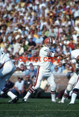 1971 Cleveland Browns Football Game 35mm Photo Slide Nfl