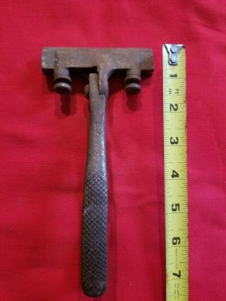 Vintage P.  S.  & W.  Co.  Tin/sheet Metal Hand Seamer Bender Pliers Made In Usa