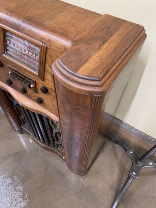 Antique Westinghouse Model 886 Floor Radio (' A Christmas Story ' Radio) 3
