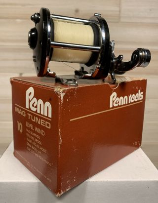 Vintage Penn 10 Level Wind Saltwater Reel