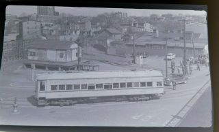 Norristown Trolley Pennsylvania Pa Vintage Film 616 Photo Negative