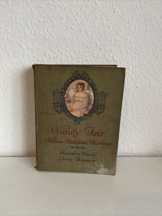 Vintage Book Vanity Fair William Makepeace Thackeray Illus.  Lewis Baumer
