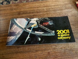 Vintage 2001 A Space Odyssey Souvenir Movie Program Guide
