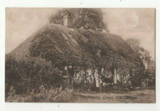 Frimley Green Old Cottage Surrey 1915 Vintage Postcard 333c