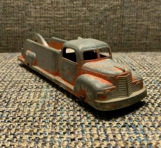 Vintage Diecast Red Toots Toy Tow Truck Made in United States of America 2