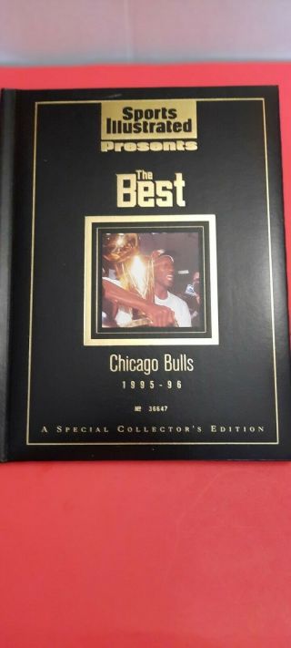 Sports Illustrated Presents The Best Chicago Bulls 1995 - 1996 No 36647.  Ex