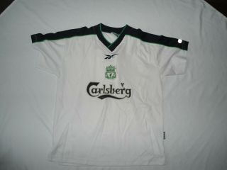 Vintage Liverpool Reebok Football Shirt Size Small