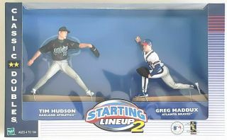Cool Htf 2001 Greg Maddux Tim Hudson Classic Doubles Starting Lineup Braves