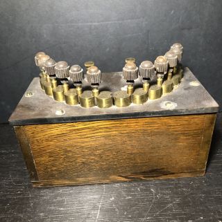 Antique Variable Resistance Box