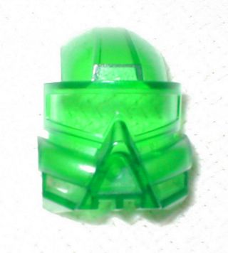 Lego Bionicle Mask Of Water Breathing Kanohi Kaukau Trans Green
