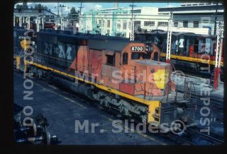 Slide Ndem Nacionales De Mexico Sd40 - 2 Class Leader 8700 Slp Slp 1980