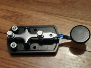 Vintage Made In Japan Telegraph Morse Code Key Ham Radio Communication Bakelite