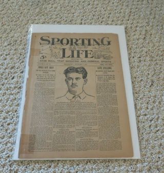 Sep 3,  1898,  Sporting Life,  Wiley Piatt,  Phillies Cover,  Complete 24 Pages