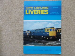 A History Of British Railways Diesel And Electric Locomotive Liveries 1979