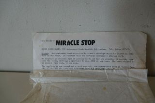 KEN BROOKE ' S MIRACLE STOP - vintage card magic 2