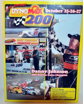 2002 Orange County Speedway Hard Clay Eastern States 200 Program