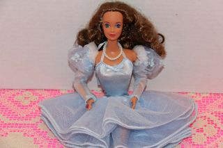 Vintage Perfume Pretty Whitney Barbie Doll Brunette Mattel 4557 1987 Gorgeous