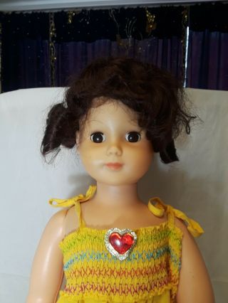 Vintage Uneeda Doll Wispy Walker 31 " Tall