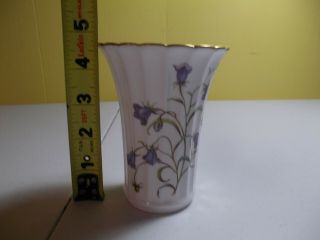 Vintage Spode England Fine Bone China Campanula Vase,  4.  5 Inches