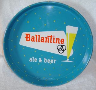 Vintage Ballantine Beer Tray