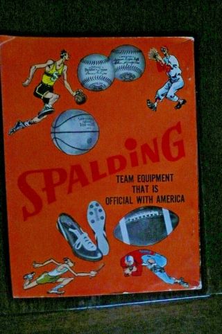 1957 Official NCAA Football Guide & Record Book; Alex Karras Cover G 3