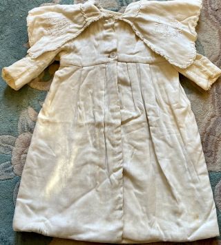Antique Cotton Dress For French Or German Bisque Doll