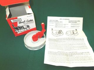 Vtg Imra Wool - Cutter For Smyrna Work - Box,  Blade,  Instructions - 2 Avail