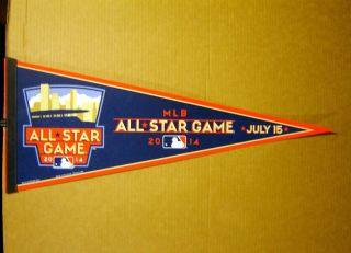 2014 Mlb All Star Game Baseball Minnesota Twins Wincraft 12x30 Inch Pennant