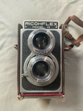 Richoflex Vii Antique Camera & Accessory Bundle