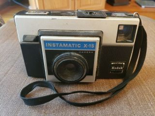Vintage Old Kodak Instamatic X - 15 Camera 126mm Film Photography 1970 