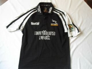 Vintage Newcastle Falcons Rugby Jersey Shirt Size Med