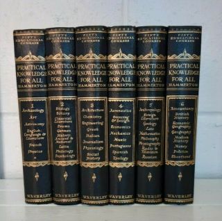 Complete Set Vintage Volumes 1 - 6 Practical Knowledge For All Wh326