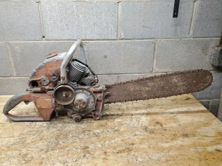 Homelite 4 - 20 Vintage Chainsaw,  Antique Chainsaw,  Parts Only