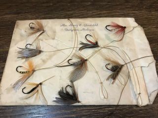 Old Vintage Fishing Lures Rare Tackle Collectable Antique Trout Flies