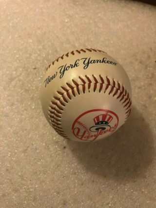 York Yankee Souvenir Baseball 3,  Ex,  Wow,  L@@k