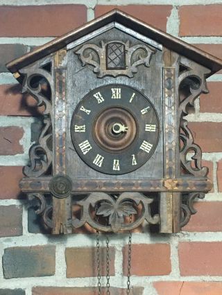 Antique 1908 Coocoo Clock
